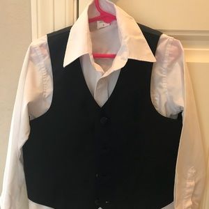 Three Piece Black tux! Boys size 6